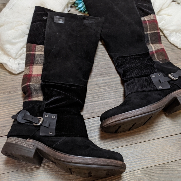 Muk Luks Shoes - Boots 8 Muk luks new black durable tall winter